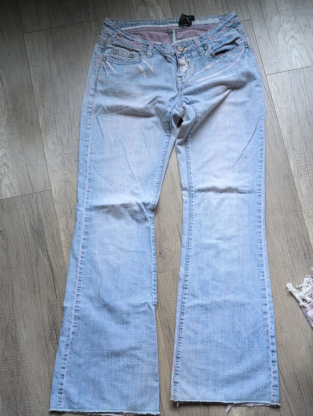 Buffalo Vintage Light Blue Flared Jeans